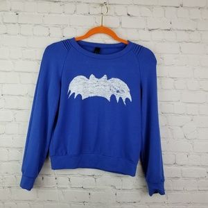 Haoduoyi Sweatshirt O Neck Bat Pattern